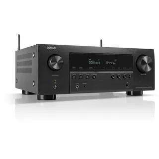 Denon AVR-S970H 7.2-Kanal AV-Receiver, HiFi Verstärker mit Dolby Atmos, DTS:X, 6 HDMI Eingängen und 2 Ausgängen, 8K HDMI, Bluetooth, WLAN, AirPlay 2, HEOS Mulitroom, Alexa kompatibel