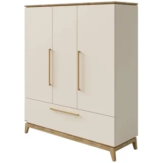 Paidi Kinderkleiderschrank STIENE 170 x 200 cm Eiche massiv beige