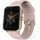 6010 BT 40 mm Edelstahlgehäuse roségold Silikonarmband roségold One Size