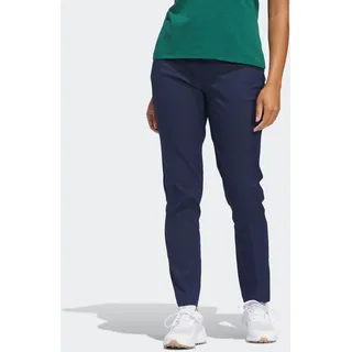 Golfhose ADIDAS PERFORMANCE "ULTIMATE365 TWISTWEAVE FIVE-POCKET", Damen, Gr. 38, K-Gr, blau (conavy k, gr, kurz, gr.), Obermaterial: 100% Polyester, Hosen Golfhose