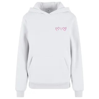 miss tee Kapuzenpullover Sweatshirt Weiß S