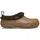 Clog CROCS "Unisex Classic Lined Shorty", Gr. 39, braun, Croslite™, Schuhe Clog, Regenschuh, Outdoorschuh, Hausschuh mit Warmfutter