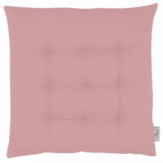 Tom Tailor Sitzkissen MIT 9 Punkt-Steppung Dove , Rosa , Textil , 40x5x40 cm , Oeko-Tex® Standard 100 , Heimtextilien, Wohntextilien, Sitzkissen