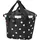 Bikebasket Dots schwarz