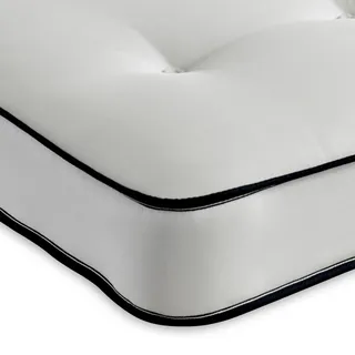 eXtreme comfort ltd Damask Essentials Double Life kleine Einzelbettmatratze (75 x 190 cm), doppelseitig getuftete Federkernfederung, schaumfreie Komfortfüllung, leicht zu reinigender Damastbezug