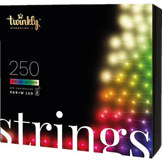 Twinkly Strings 20m LED Lichterkette RGB, Weißtöne, Warmweiß