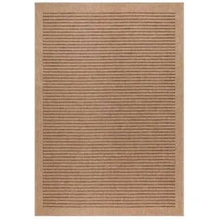 Ayyildiz Dhaka 8712 Outdoor-Teppich 140 x 200 cm Beige/Schwarz