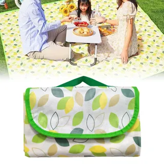 Picknickdecke Wasserdicht,Stranddecke Wasserdicht,Stranddecke Sandfrei,Campingdecke Outdoor,Picnic Blanket,Picknickdecke Ultraleicht,Mini Strandmatte für Strand,Picknick,Camping,Wandern,100×150CM