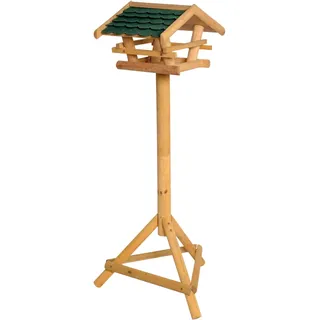 Dobar Vogelhaus mit Bitumenschindel-Dach grün