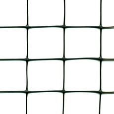 Tenax C-Flex 1,50x100 m Schwarz, Wildschutzgitter aus Kunststoff, Kunststoffeinzäunung, Agrarzäune, Hirschabwehrnetz, Tiergehege, Sportzäune
