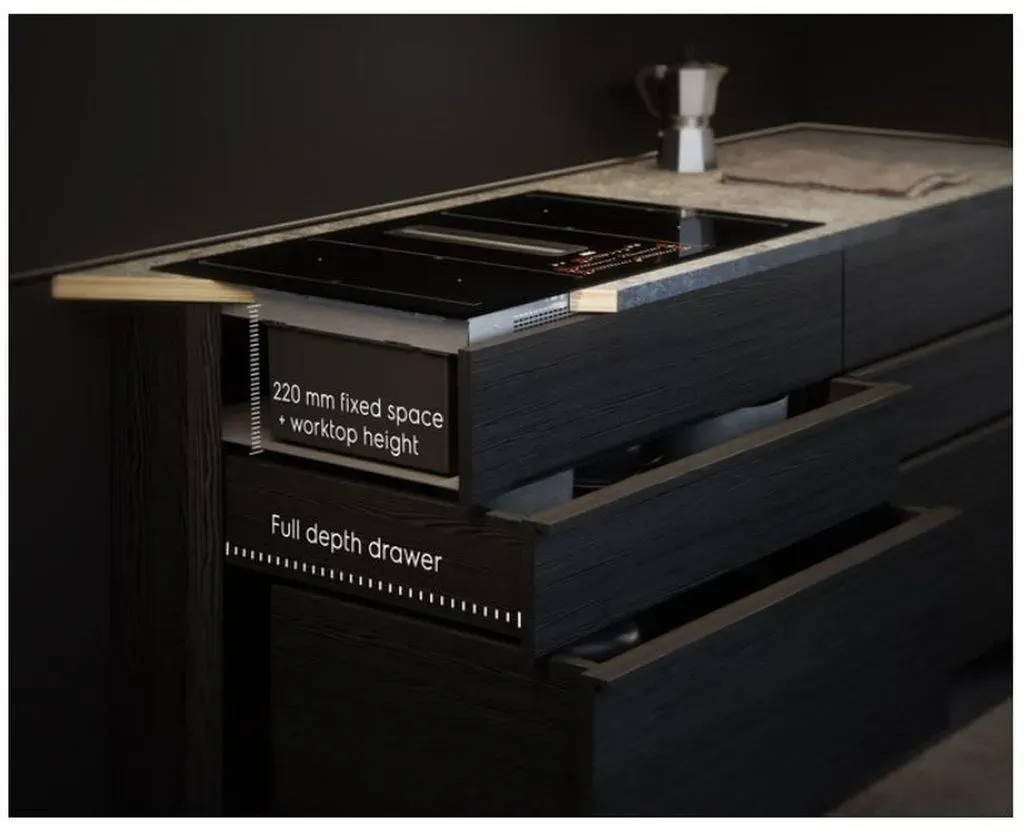 Bild von COLI84FHXB Edelstahl Integriert 76.6 cm Zonen-Induktionskochfeld 4 Zone(n)