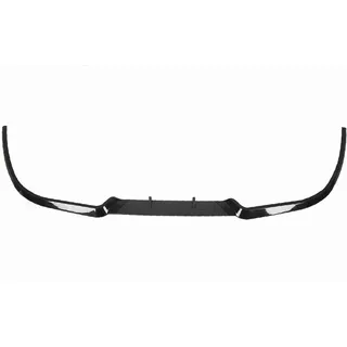 Frontstoßstange Kinn Frontspoiler Lippe 114cm für Seat Leon - Schwarz Glänzend Stoßfängerlippe Stoßfest