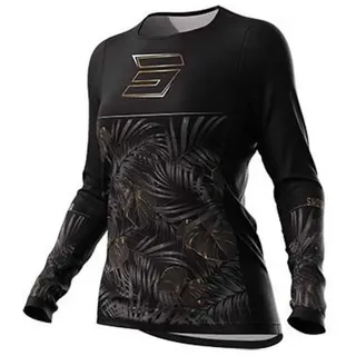 Shot Contact Respect Langarm-trikot - Gold - L