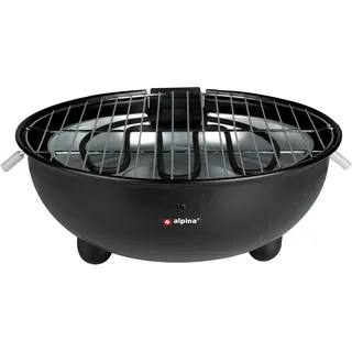 Alpina Tischgrill 1250 W schwarz
