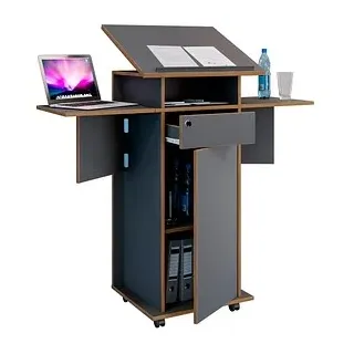 VCM my office Stehpult anthrazit