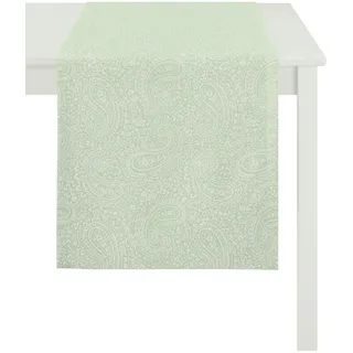 APELT "7907, Uni Paisley, Jacquard", mit zartem Paisleymuster,