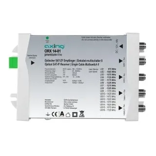 Axing ORX14-01 Optischer Empfänger, Einkabel ORX01401 ORX 14-01