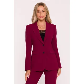 Stylove Damen der Sakko Ovini S417 bordo M - Rot