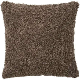 Zierkissen , Grau, Schwarz , Textil , Füllung: Polyester,Polyester , quadratisch , 45x45 cm , Heimtextilien, Wohntextilien, Kissen, Zierkissen