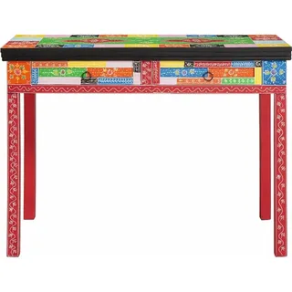 vidaXL Schreibtisch Braun 100 x 50 x 75 cm Massivholz Mango - Braun