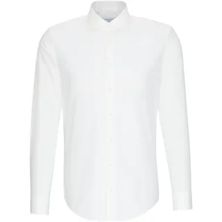 Seidensticker Herren Business-Hemd - Slim Fit - Bügelfrei - Kent Kragen - Langarm - Baumwolle