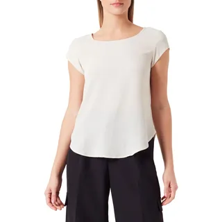 ONLY Damen Onlvic S/S Solid Top Noos Ptm, Moonbeam, 34
