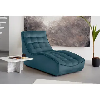 Calia Italia Chaiselongue »Banjo, Designsofa, erstklassiger Sitzkomfort, als Einzelelement« oder als Modulsofa mit den passenden Erweiterungselementen stellbar, blau
