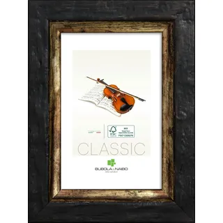 Rahmen , Schwarz , Holz , rechteckig , 50x70 cm , Bilder & Rahmen, Bilderrahmen, Bilderrahmen & Fotorahmen