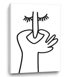 Lustiges Badezimmer-Kunstposter, Badezimmer-Humor-Wandkunst, minimalistischer Leinwanddruck, Raumdekoration, lustiges schwarz-weißes Poster, lustiges Gemälde auf Leinwand, Kunst, rahmenloses Poster