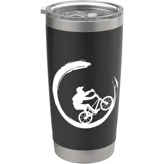 BMX Rad Fahrer BMX Bike Fahrrad Freestyle BMX-Rampe race BMX Doppelwandiger Edelstahl-Thermobecher