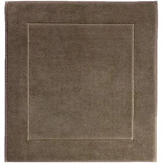 Aquanova Badteppich , Braun , Textil , Uni , quadratisch , 60x60 cm , Oeko-Tex® Standard 100 , für Fußbodenheizung geeignet, rutschhemmend , Heimtextilien, Badtextilien, Badematten