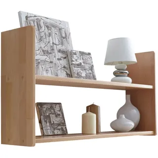 TICAA Wandregal 90 x 45 x 20 cm Buche
