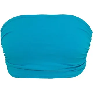 URBAN CLASSICS Ladies Bandeau Top - Türkis - XS