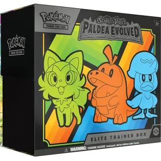 Pokémon & Violet Paldea Evolved Elite Trainer Box englisch