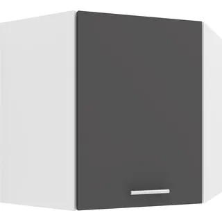 VCM Hängeschrank Küchenschrank 57 x 57 x 60 cm Schwarz