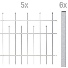 Bild von Alberts Metallzaun Madrid 10 m, versch. Höhen, feuerverzinkt, zum Aufschrauben