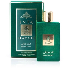 Ayat Perfumes – Inta Hayati 100 ml – Eau de Parfum für Damen – Orientalischer arabischer Duft – Dubai Duft, hergestellt und entworfen in den Vereinigten Arabischen Emiraten