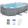 Steel Pro Max Frame Pool Set 427 x 250 x 100 cm inkl. Filterpumpe und Poolleiter