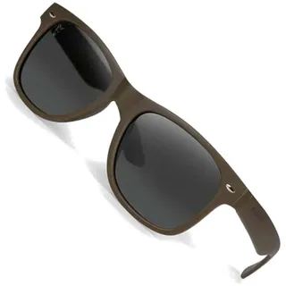 Fox International Avius Trans Polarisierte Sonnenbrille - Khaki / Green Lens - One Size