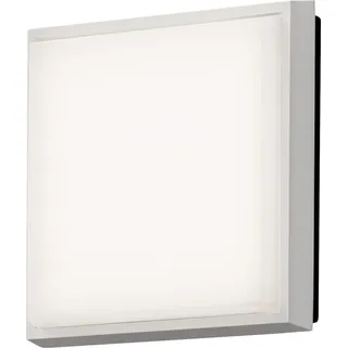 Konstsmide Außenwandleuchte Aluminium 17,5 cm inkl. Bewegungsmelder weiß