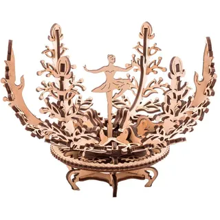 Ugears Mechanischer Holzmodell-bausatz: Blumen - Multicolor - One Size