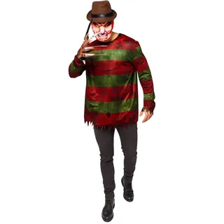 Amscan Erwachsenenkostüm Freddy Krüger Unisex Einheitsgröße