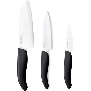 KYOCERA Geschenk-Set mit 3 Keramik-Messern aus der Serie GEN