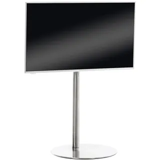 CLP TV Rack Metall Edelstahl , Edelstahlfarben , 64x100x53 cm , Wohnzimmer, TV Möbel, TV-Ständer