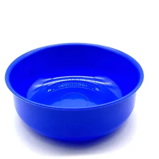 Kimmel Schüssel Schale Müsli Suppe Kunststoff Plastik Mehrweg bruchsicher stapelbar 10 cm, Blau