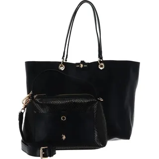 U.S. Polo Assn. Axtell Wende Shopper Tasche 35 cm schwarz