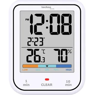 Technoline Techno Line WT380 Duschtimer Apple Watch Weiß digital