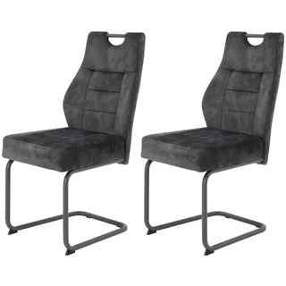 Hela Linda 2er Set Esszimmerstuhl Schwingstuhl BESTSELLER« schwarz