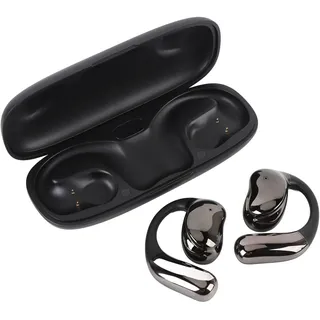 ASHATA -Übersetzungsohrhörer, 140 Sprachen Übersetzer Kopfhörer mit ANC Rauschreduktion Touchscreen -Ladevorgang, für -Echtzeit -Musikanrufe (Black)