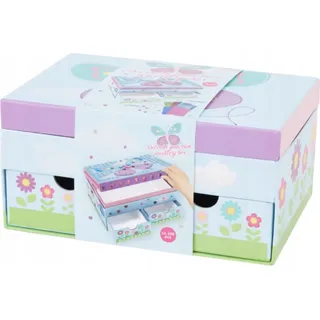 DIY-Paket Dekorieren Sie Ihre eigene Schmuckschatulle – Schmetterling